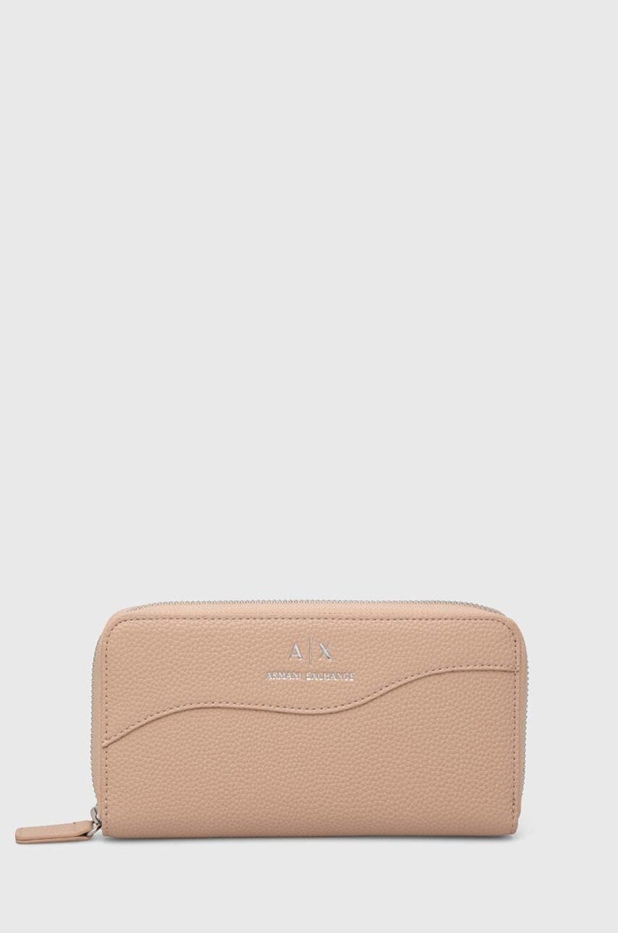 Peňaženka Armani Exchange imitácia kože béžová 948068.CC783.NOS