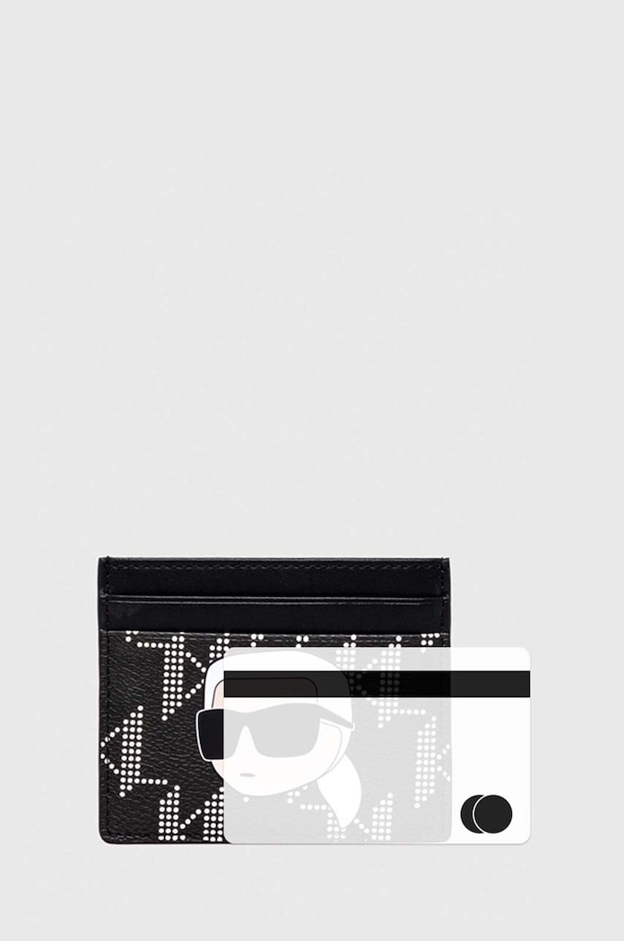 Аксесоари Калъф за карти Karl Lagerfeld 240W3240 черен