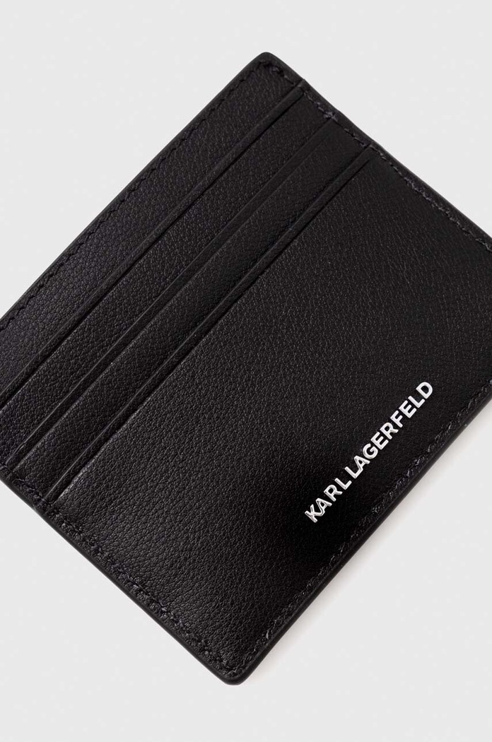 Karl Lagerfeld carcasa din piele 240W3257 negru AA00