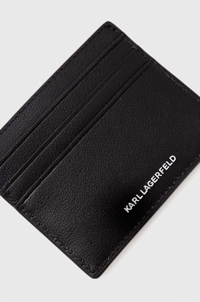Karl Lagerfeld carcasa din piele 240W3257 negru AA00