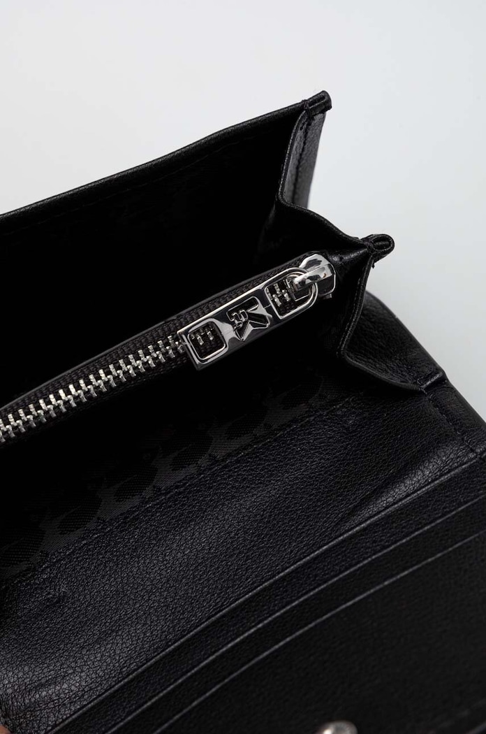 Karl Lagerfeld portofel de piele negru 240W3235