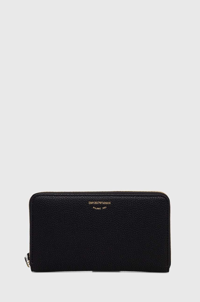 Peňaženka Emporio Armani imitácia kože čierna Y3H168.YVZ7B.NOS