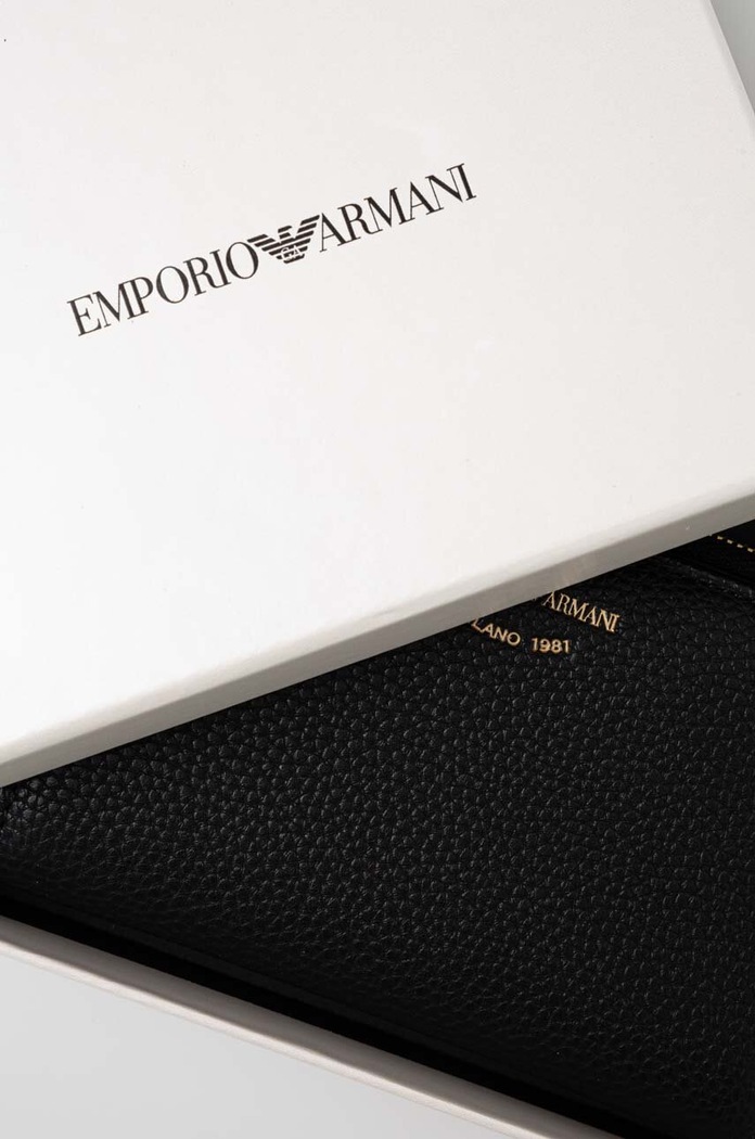 Peňaženka Emporio Armani Y3H327.YVZ7B.NOS čierna