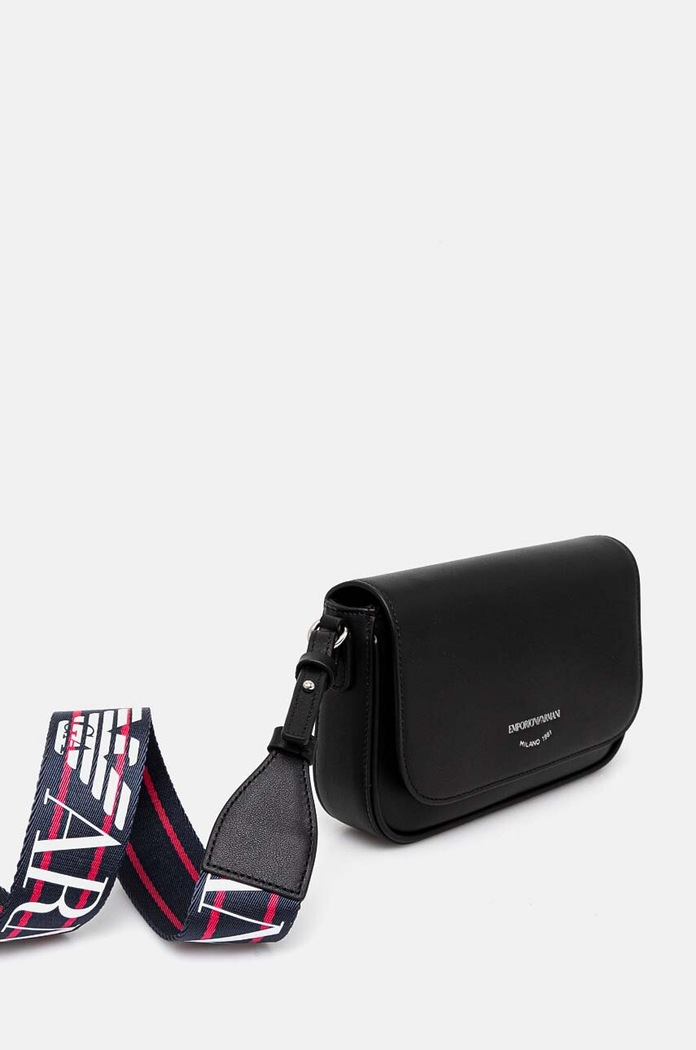 Kožená kabelka Emporio Armani Y3H294.Y478E.NOS čierna AA00