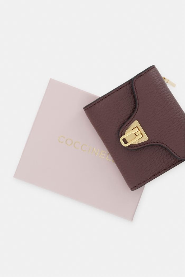 Гаманець жіночий шкіряний COCCINELLE BEAT SOFT Coccinelle фіолетовий E2.MF6.11.B8.01