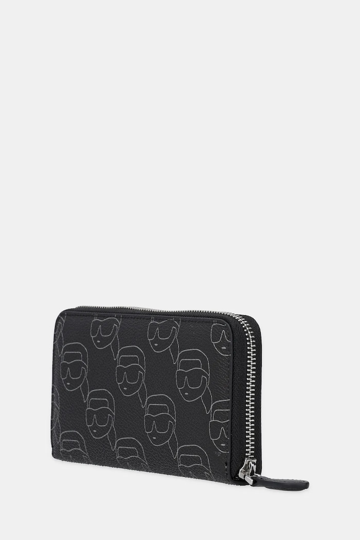 Karl Lagerfeld portofel IKON A1W32044 negru AA00