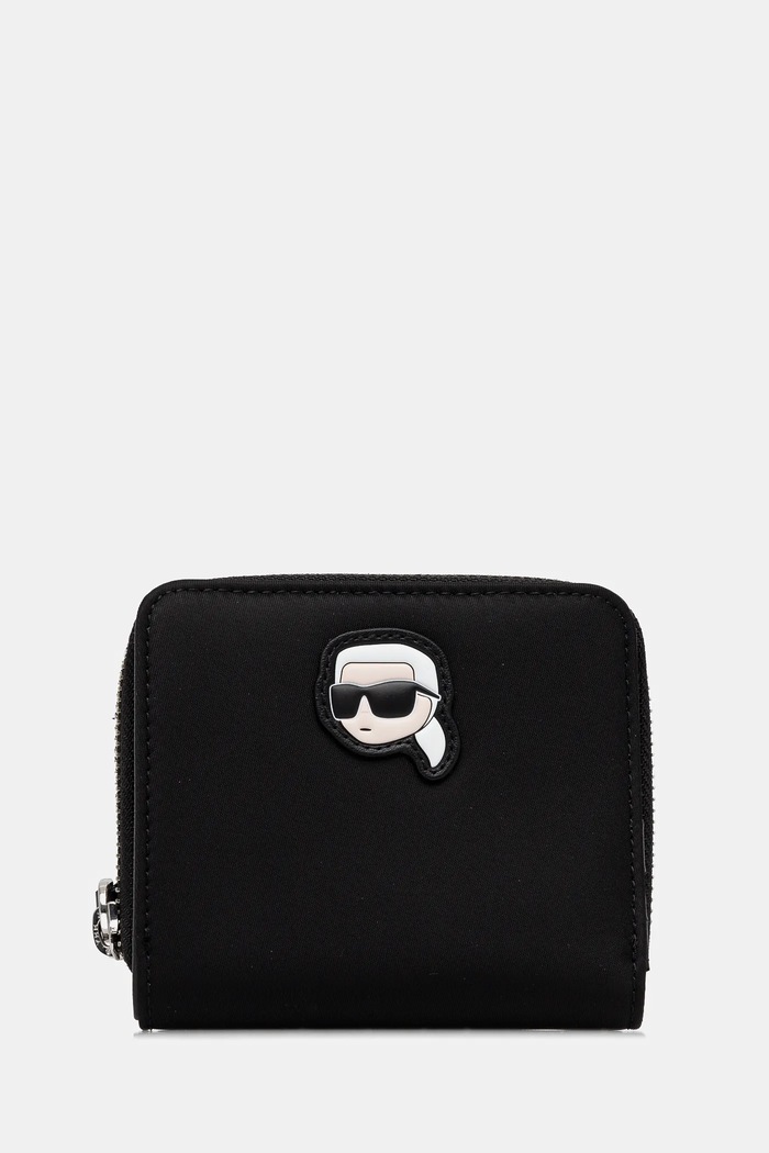 Karl Lagerfeld portofel IKON textil negru A1W32078