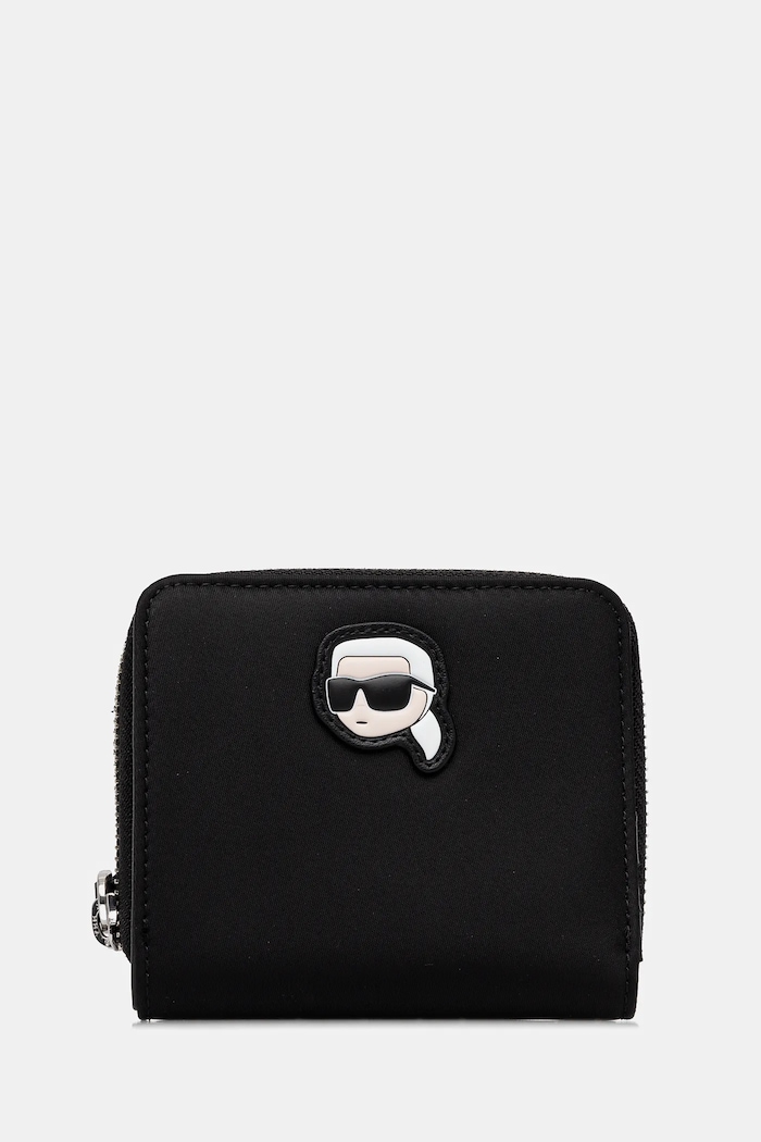 Karl Lagerfeld portofel IKON textil negru A1W32078