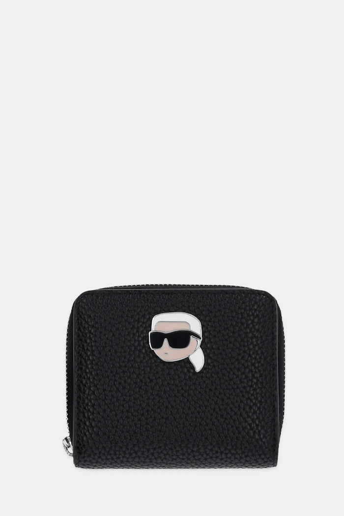 Karl Lagerfeld portofel IKON imitatie de piele negru A1W32126