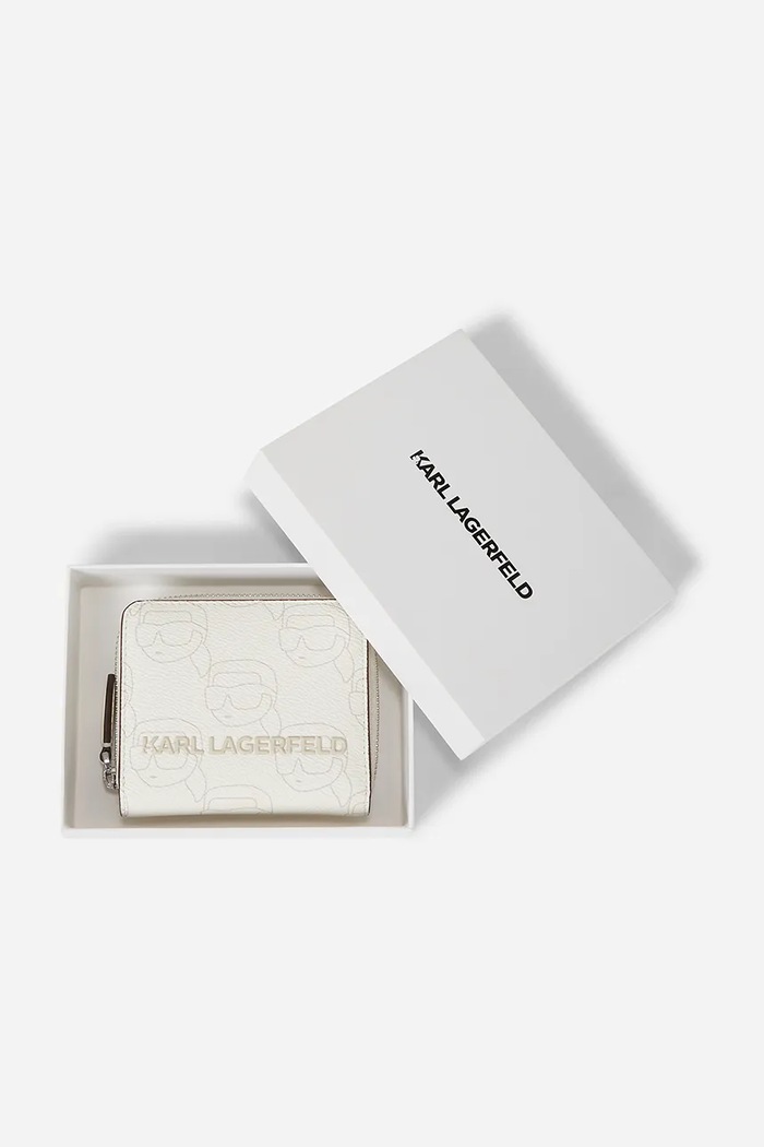Peněženka Karl Lagerfeld IKON bílá A2W32018