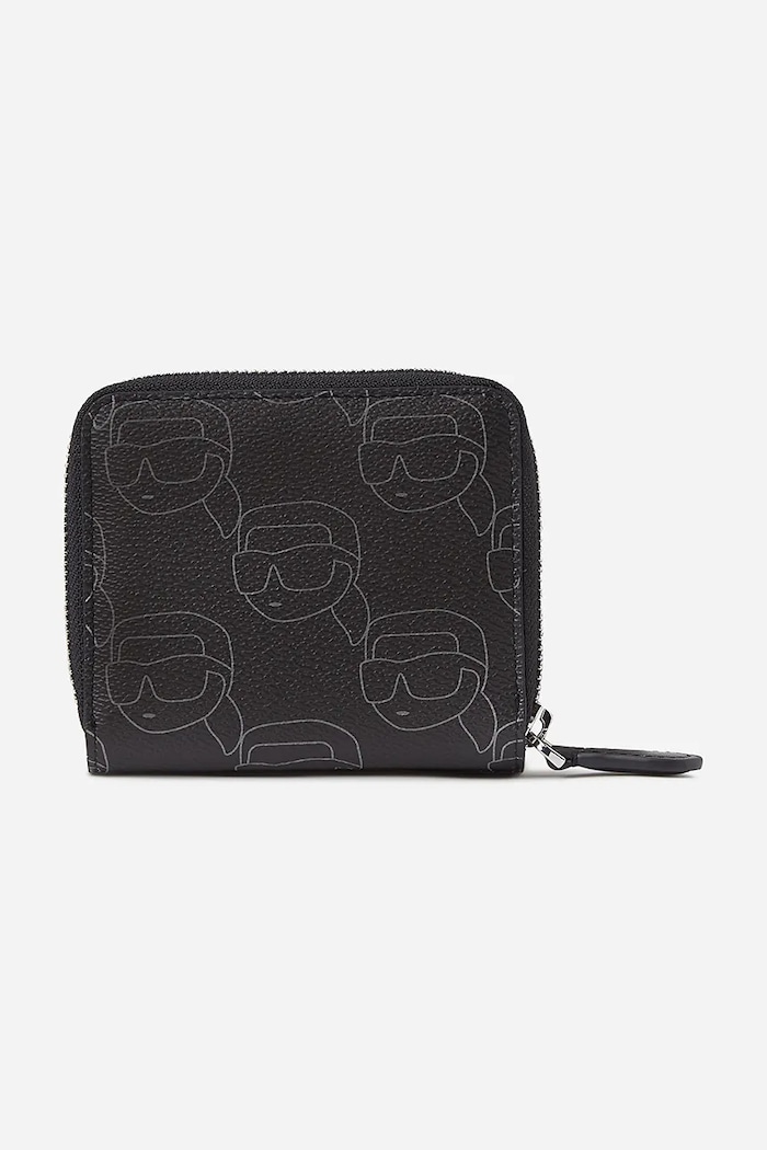 Karl Lagerfeld portofel IKON A2W32018 negru AA00
