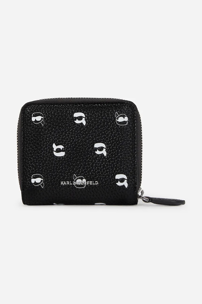 Karl Lagerfeld portofel IKON sintetic negru A2W32037