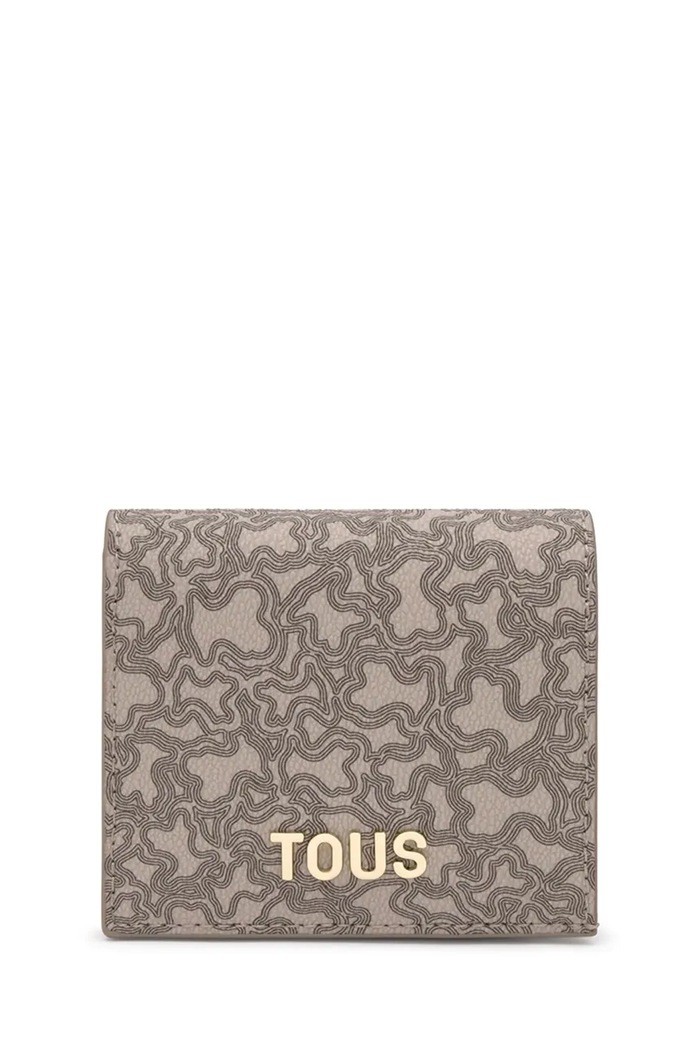 Tous portafoglio KAOS MINI LINES stampa all-over grigio 2002183644