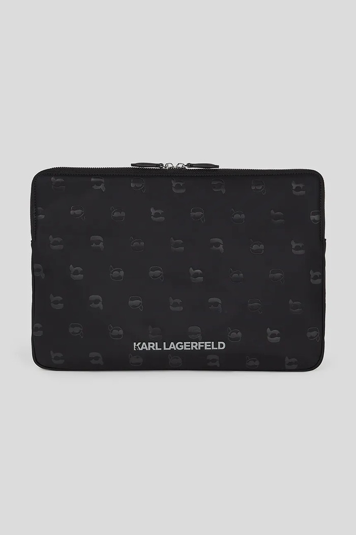 Obal na notebook Karl Lagerfeld IKON na notebook čierna A3W32010