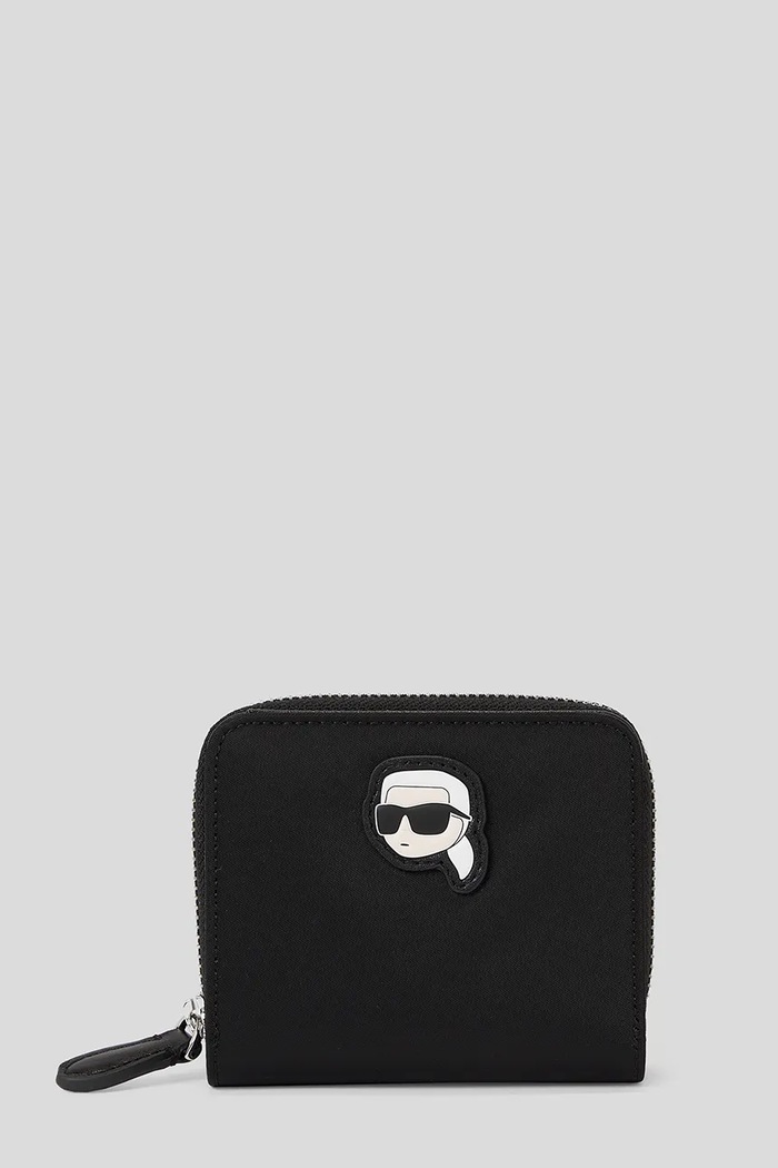 Peňaženka Karl Lagerfeld IKON NYLON textilný čierna A3W32102