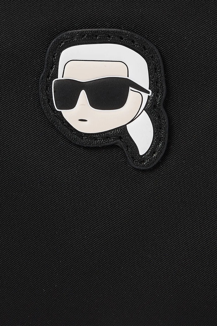 Peňaženka Karl Lagerfeld IKON NYLON čierna A3W32102