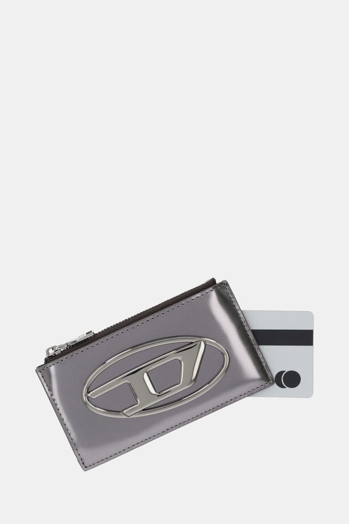 Doplnky Kožená peňaženka Diesel 1DR 1DR CARD HOLDER III X10270.PS202 sivá