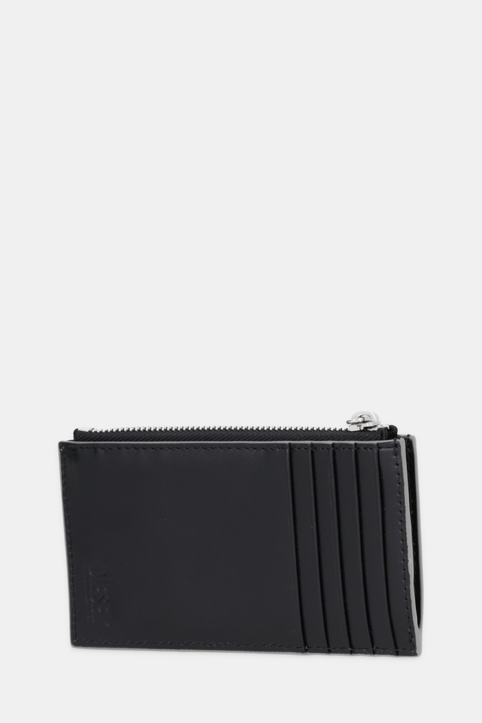 Diesel portfel skórzany 1DR 1DR CARD HOLDER III X10270.PS202 srebrny AA00