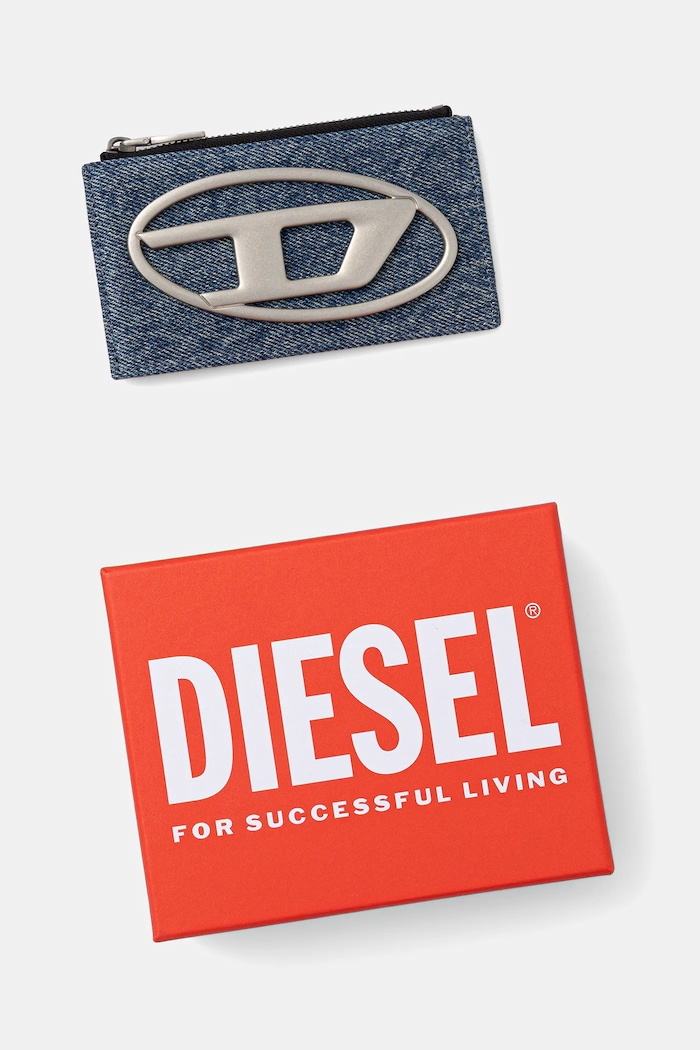 Akcesoria Diesel portfel 1DR 1DR CARD HOLDER III X10270.P1730 niebieski