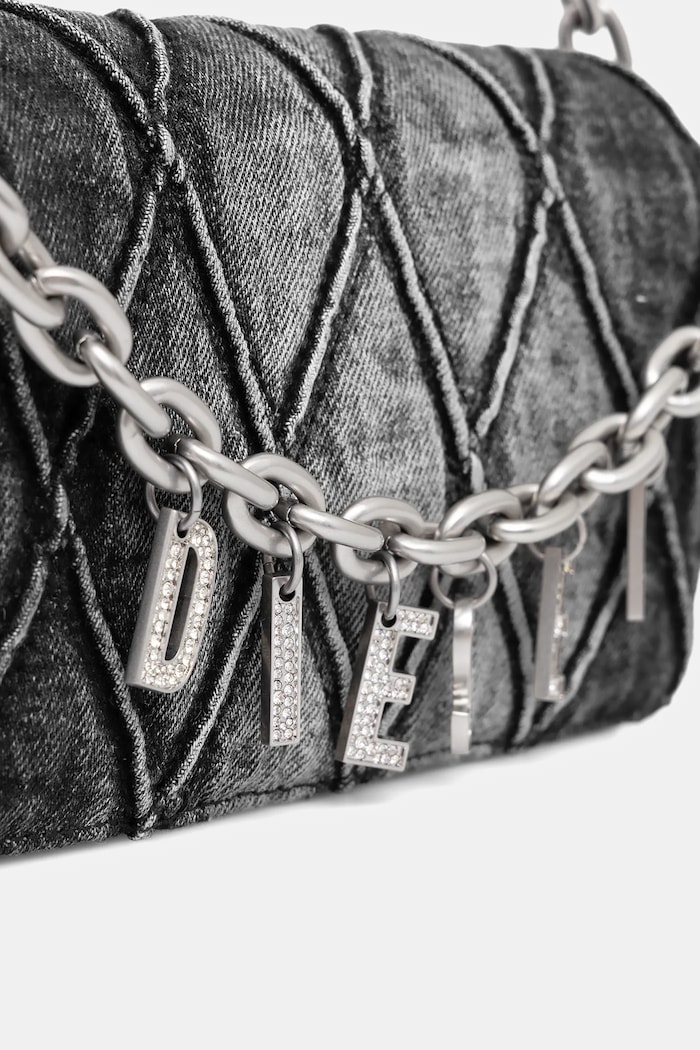 Akcesoria Diesel portfel CHARM-D CHARM-D X10281.P6330 szary
