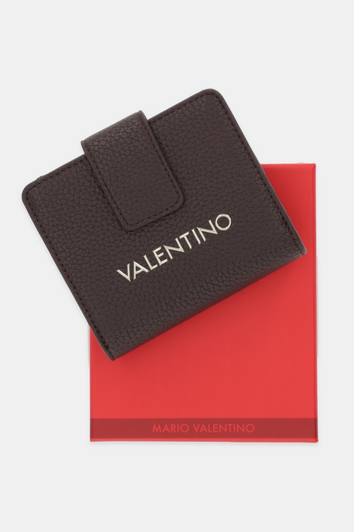 Portofel pentru femei cu imitație de piele ALEXIA Valentino Bags maro VPS5A8215