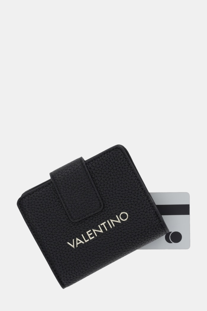 Valentino Bags portofel pentru femei cu imitație de piele ALEXIA negru VPS5A8215