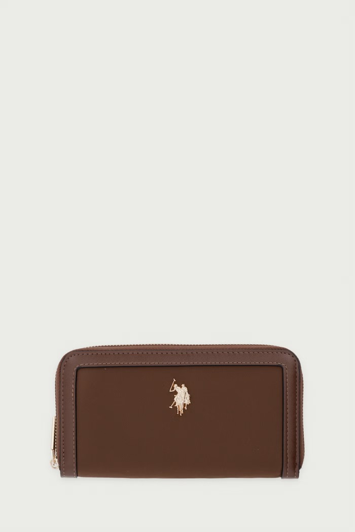 U.S. Polo Assn. Portfel damski Houston brązowy WEUHU6384WZC