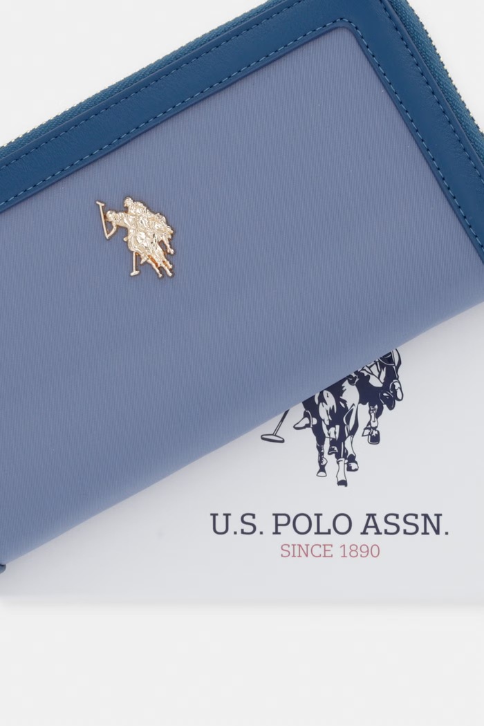 U.S. Polo Assn. női pénztárca Houston WEUHU6384WZC kék