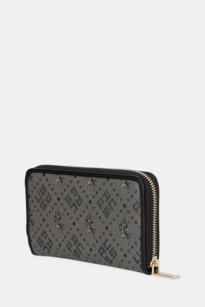 U.S. Polo Assn. portofel pentru femei cu imitație de piele New Hampton WIUN26225WVP gri AA00