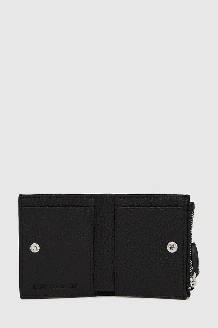 Accesorii Karl Lagerfeld portofel IKON A4W32005 negru
