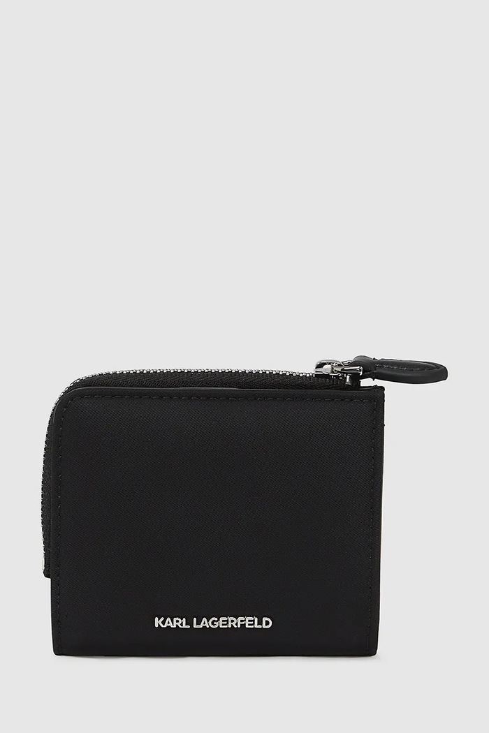 Accesorii Karl Lagerfeld portofel IKON A4W32012 negru