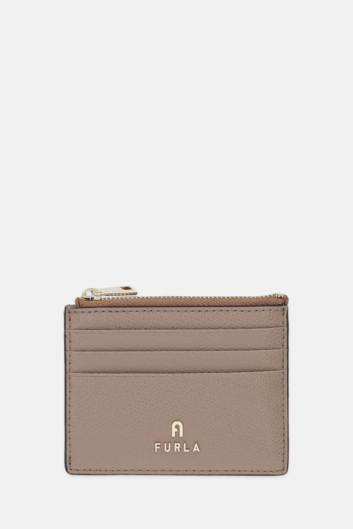 Δερμάτινο πορτοφόλι Furla λείο δέρμα μπεζ WP00388.ARE000.1257S