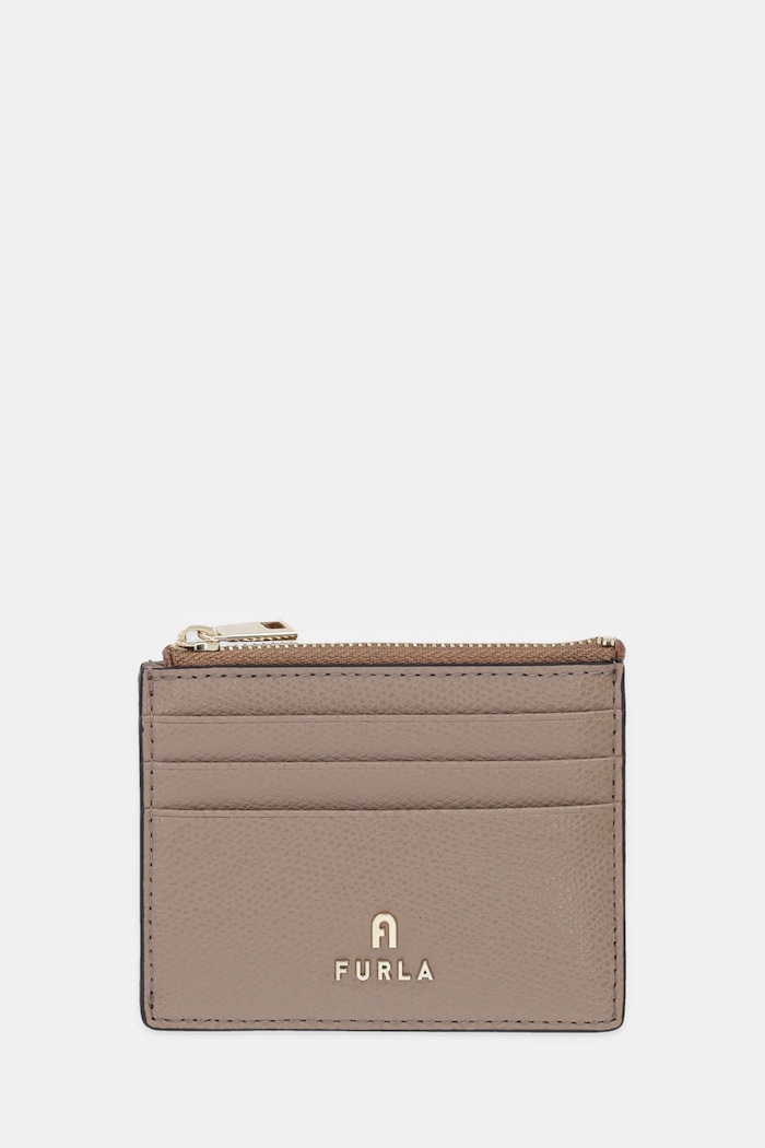 Δερμάτινο πορτοφόλι Furla λείο δέρμα μπεζ WP00388.ARE000.1257S