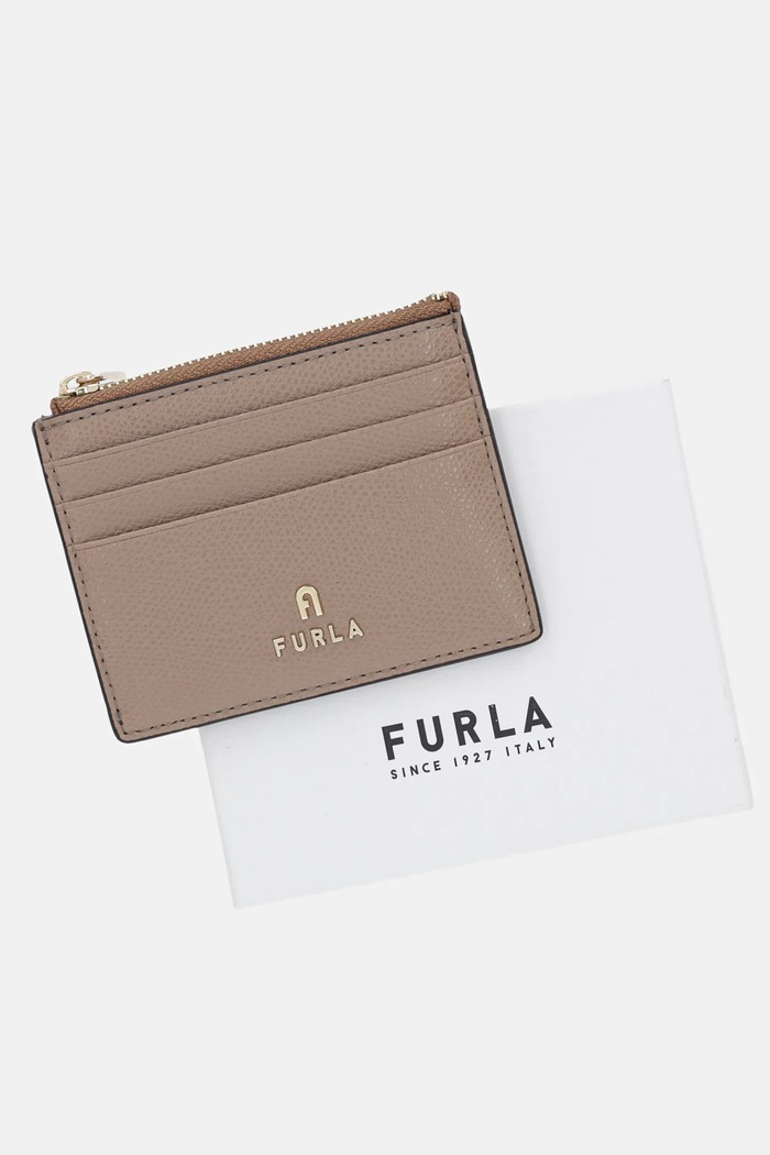 Δερμάτινο πορτοφόλι Furla μπεζ WP00388.ARE000.1257S