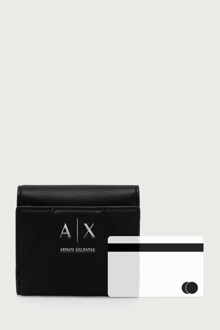 Armani Exchange гаманець жіночий зі штучної шкіри чорний XW002819.AF26569.NOS
