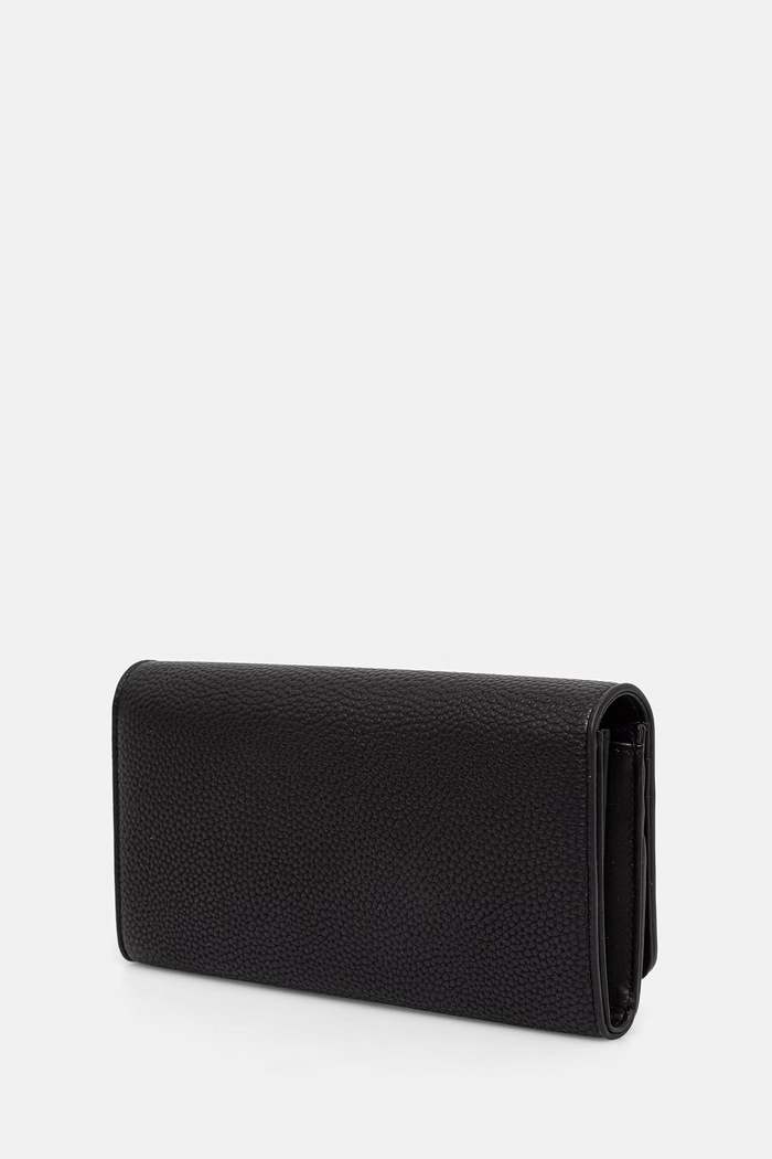 Valentino Bags portfel damski z imitacji skóry BRIXTON VPS7LX113 czarny AA00