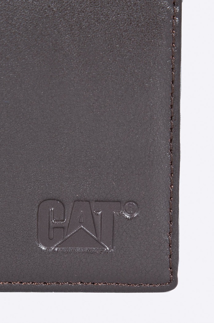 Portofel de piele CAT Footwear maro 80602.81