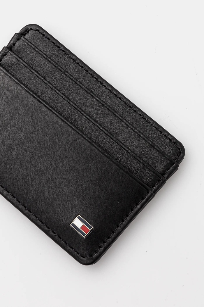 Doplnky Tommy Hilfiger - Kožená peňaženka Eton AM0AM00653 čierna