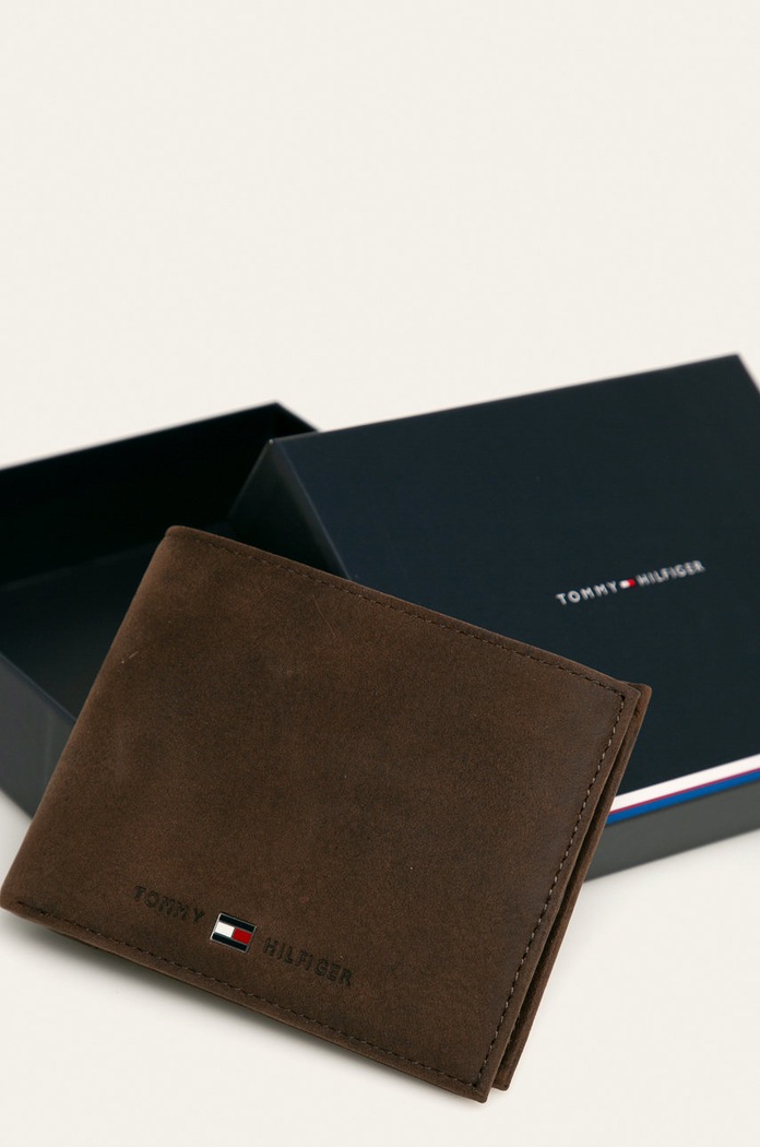 Tommy Hilfiger - Δερμάτινο πορτοφόλι AM0AM00660