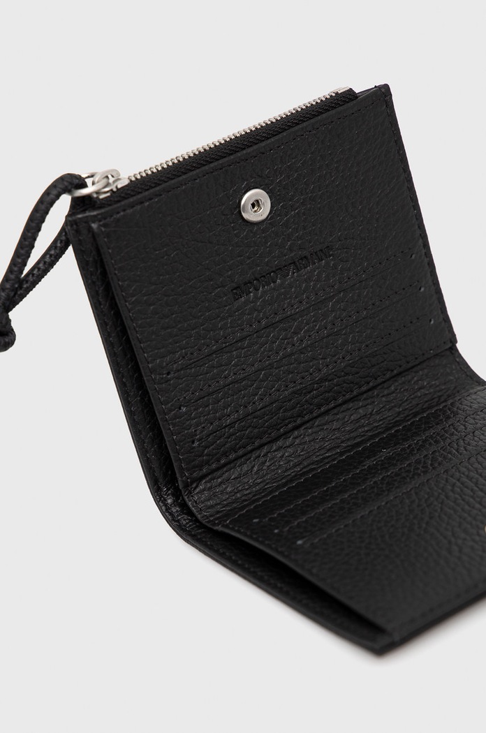 Kožená peňaženka Emporio Armani Y4R262.Y068E.NOS čierna AA00