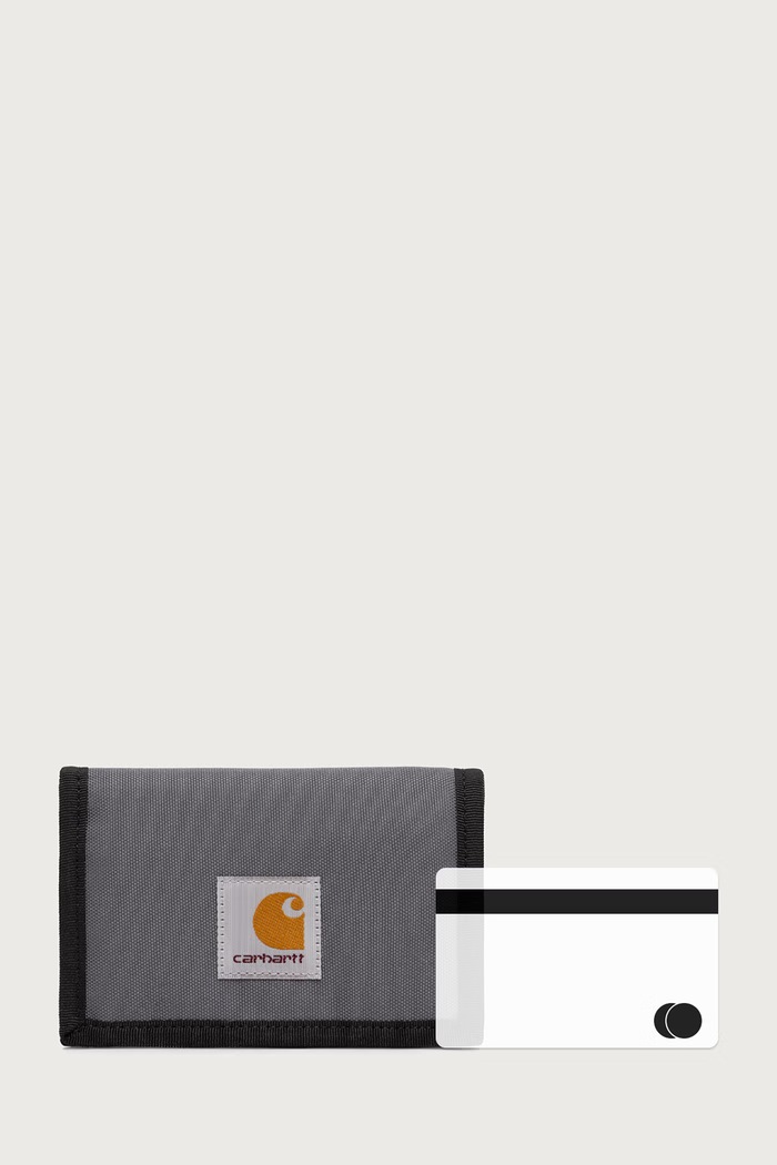 Carhartt WIP Alec Wallet I031471 TAMARIND гаманець чоловічий Carhartt WIP I031471 сірий