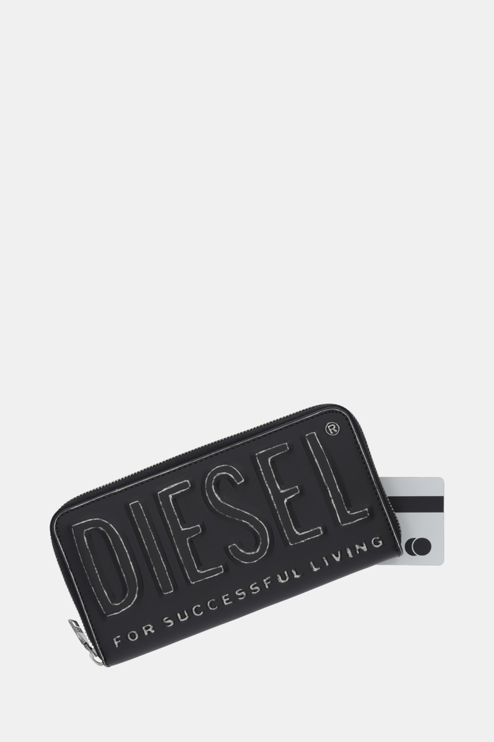 Diesel portofel DSL 3D DSL 3D negru X10006.P8078
