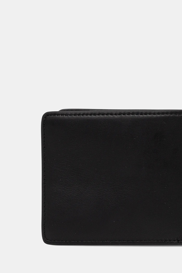 Аксесуари Шкіряний гаманець Diesel BISCOTTO BISCOTTO BI FOLD COIN X10420.PR227 чорний