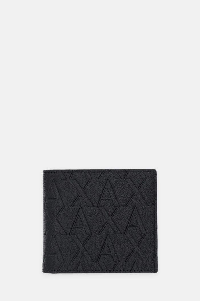 Armani Exchange pénztárca apró mintás fekete XM000168.AF12133.NOS