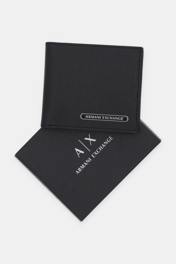 Armani Exchange bőr pénztárca XM000168.AF12702.NOS fekete