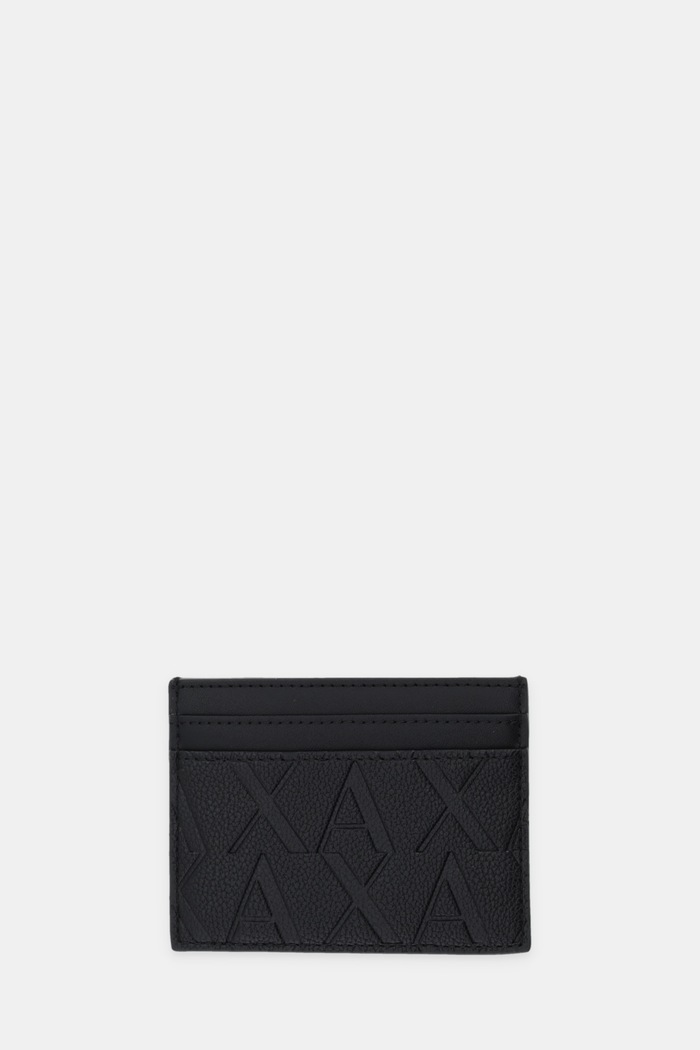Armani Exchange kártyatartó kártyatartó fekete XM000880.AF12133.NOS