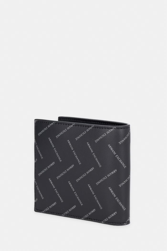 Armani Exchange peňaženka pánska XM000167.AF22654.NOS čierna AA00