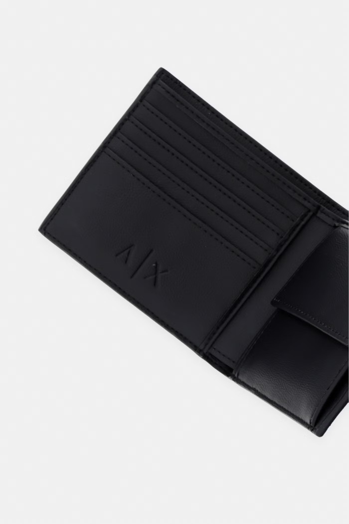 Doplnky Armani Exchange peňaženka pánska XM000167.AF22654.NOS čierna