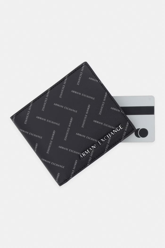 Armani Exchange peňaženka pánska čierna XM000167.AF22654.NOS