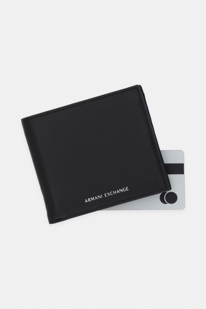 Armani Exchange peňaženka pánska kožená čierna XM000168.AF22541.NOS
